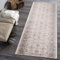 Carpeto Rugs Tappeto Cucina Orientale Floreale Pelo Corto - Tappeto Corridoio - Tappeto Passatoia Cucina - Tappeti Cucina - Tappeto per Cucina Moderni - Crema Bianca - 80 x 100 cm