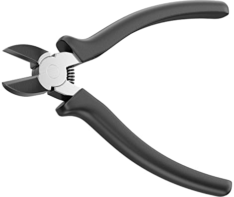deleyCON Pince Coupante 160mm Coupe-Câbles Pince Coupante de Fil à Ressort Rapide Réseau Électronique Pince Coupante de Précision