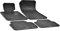 WALSER DirtGuard Gummi Fussmatten Auto für BMW X1 (E84) 03/2009-06/2015, BMW 1 (E87) 02/2003-01/2013, 100% passgenaue Auto Fußmatten, robuste Universal Fußmatte Auto, Gummimatten Auto