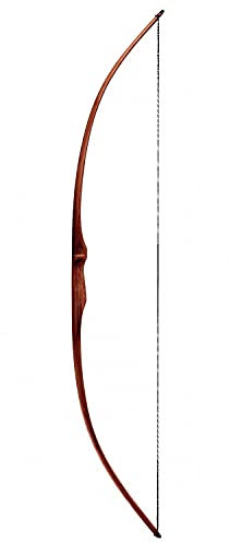 by Beier Germany Jugendlangbogen Rattan Marksman 50 Zoll m. Farbauswahl, für RH und LH Dunkel 20 lbs