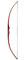 by Beier Germany Jugendlangbogen Rattan Marksman 50 Zoll m. Farbauswahl, für RH und LH Dunkel 20 lbs