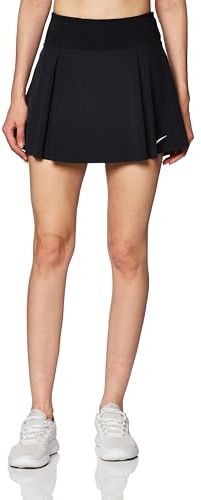 NIKE DX1421-010 W NK DF CLB SKRT Short Sports Skirt Damen Black/White Größe S