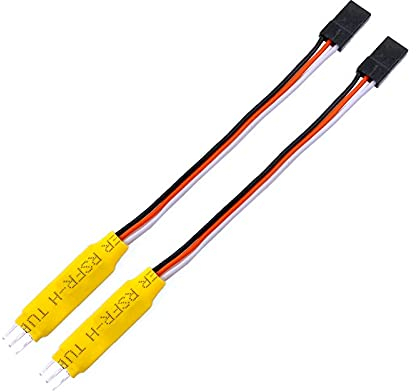 Karriter 2 Stück 90 bis 180 Grad Servo Expander Erhöhung des Lenkgetriebe-Winkelverlängerers 3,6–16 V Ersatzteile für RC-Boot-Roboterarm