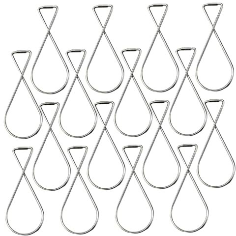 OFFSCH 100pièces De Plafond Suspendu Automatiques Lot De Clips Pour Décorations Bannières Et Signes Pour Bureau Maison Et Événements