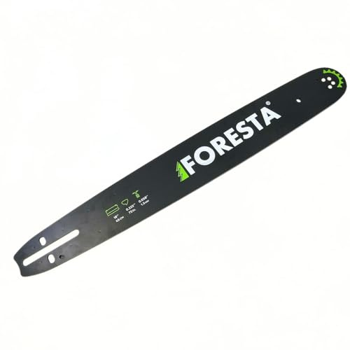 FORESTA Guide chaine de tronçonneuse 0.325 0.058 72 entraineurs 45 cm de coupe convient pour Oregon 188SLGK095, 188VXLGK095, 188PXBK095