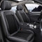 maiqiken Autositzbezug Für Volkswagen T-Cross Komplettset 5-Sitze Auto Sitzbezüge Allwettereinsatz Auto PU Ledersitzbezug Vorne und Hinten,Standard - Grau