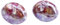Pendiente de mujer antigua Murrina Venezia de cristal de Murano serie Reflex OR496A11, L, Acero inoxidable, Glass