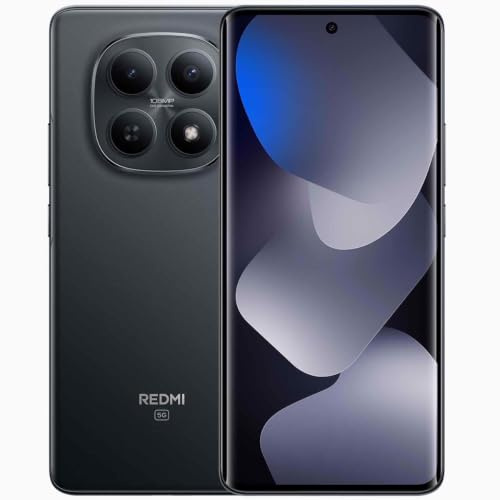 XIAOMI Redmi Note 15 5G Smartphone 6GB+128GB, Snapdragon® 6 Gen 3, 108MP Super-clear Camera, 6.77 120Hz Amoled Display, 5520mAh Battery, Black (2 Years Warranty+No In-box Charger)
