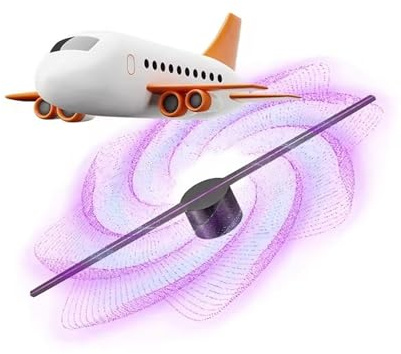3D Holographic Fan, Led Display Advertising Equipment 3D Hologram Fan Display Fan 3D Holographfic Projector Fan Led Light