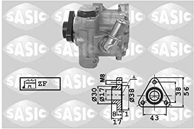 Sasic 7076048 Pumpe Servolenkung