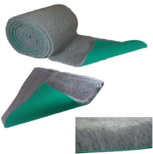 SOUL DESTINY Traditional Grey Vet Bedding Squares & Rolls. WHELPING FLEECE DOG PUPPY PRO BED Size: 2m x 75cm