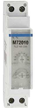 WITTKOWARE Treppenlichtzeitschalter (Timer-Fernschalter), 0,5 bis 12 Minuten, 230V/50Hz, 16A/250V, 1TE