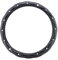 Mayco Bell Diamond Lenkradabdeckung für Frauen, Leder Bling Cute Car Lenkradabdeckung Universal 15 Zoll mit Crystal Diamond (schwarz)