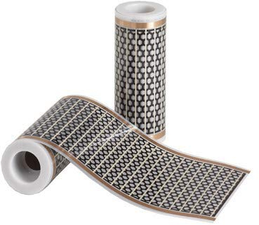 4,5m lang transparente Thermo-folie Heiztapete Flächenheizung dünne Scheiben