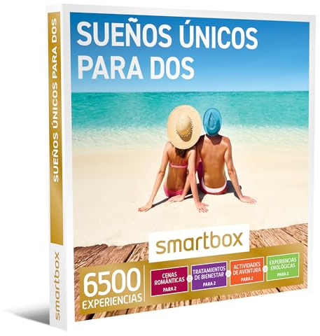 Smartbox - Coffret cadeau Rêves uniques pour deux - Idée cadeau - 1 activité gastronomique, bien-être ou aventure pour 2