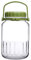 Queensway Home & Dining Clear Glass Food Jar Preserve Airtight Container Storage Lid 3L 4L 5L (1, 5 Litres)