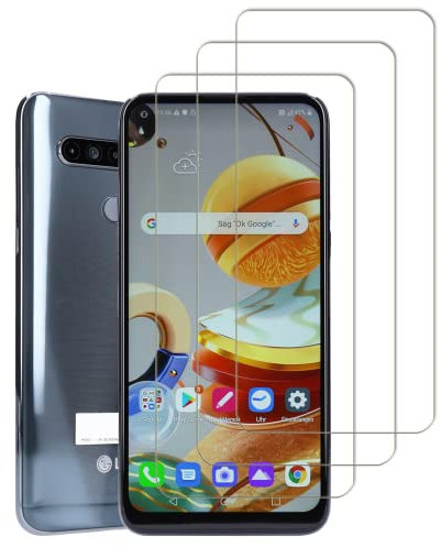 Vuciya [Pack of 3 Kompatibel mit LG K61 / LG K41s / LG K51s Panzerglas，9H Härte，Temperglasfolie,Anti-Kratzen, Anti-Bläschen,HD Screen Protector，for LG K61