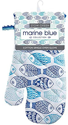 Eddingtons - Marine Blue SINGLE Oven Glove