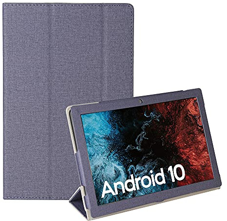 YHFZR Hülle für VASTKING KingPad K10 10 Zoll, Ultra Schlank Schutzhülle Etui mit Standfunktion Smart Case Cover für VASTKING KingPad K10 10 Zoll, Blau