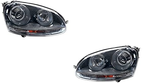 Johns, Juego de faros para Volkswagen Golf V (1K/5M) 10/03 – 05/09 Xenon D2S/H7 juego izquierda y derecha