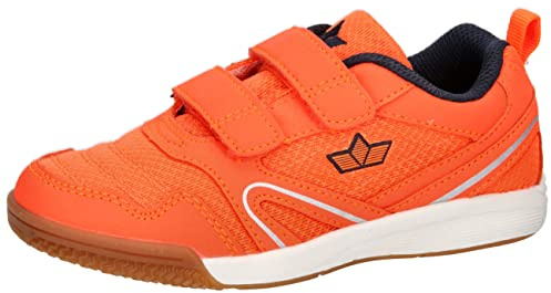 Lico Unisex Kinder Boulder V Hallenturnschuhe, Orange Marine, 33 EU