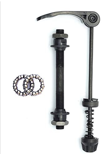 Rennrad-Spieße, Schnellspanner-Set, Fahrradachse vorne und hinten, Schnellspanner-Spieße mit 25 mm (1/4) Nabenlager