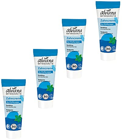 Alviana Zahncreme Bio-Pfefferminze 75ML
