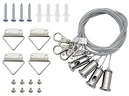 Long Life Lamp Company LED Panel Suspension Kit for Ceiling Light 600 x 600, 1200 x 300, 1200 x 600 SK2023