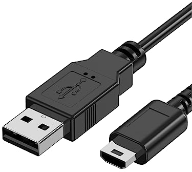 LadeKabel kompatibel mit Nintendo DS Lite, 1.2M Kabel nur für Nintendo DS Lite Ladekabel 1A schwarz 3.9ft 1 Stück