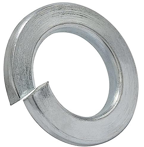 AERZETIX - C67568 - Lot de 50 Rondelles grower frein ressort DIN127 - pour boulon/vis M10 - en acier zingué - assemblage boulonnerie vis écrou serrage étanchéité fixation mécanique