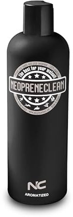 NeopreneClean Reinigungsmittel für Neopren, ohne Ausspülen, 100% biologisch abbaubar, von FESURFING empfohlenes Produkt. (1 Liter, Kokosnuss)