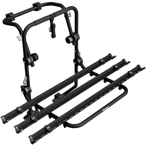 Portabici posteriore PERUZZO Padova in acciaio 3 bici art. 378/3N nero