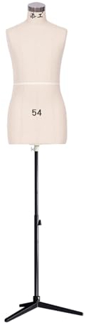 Schneiderpuppe Kinder-Schaufensterpuppe Stand für Nähen, Schneiderei, Dress Form Display, Höhenverstellbar Schaufensterpuppe, Schaumstoff Körper, Dreibein-Sockel (Size : M)