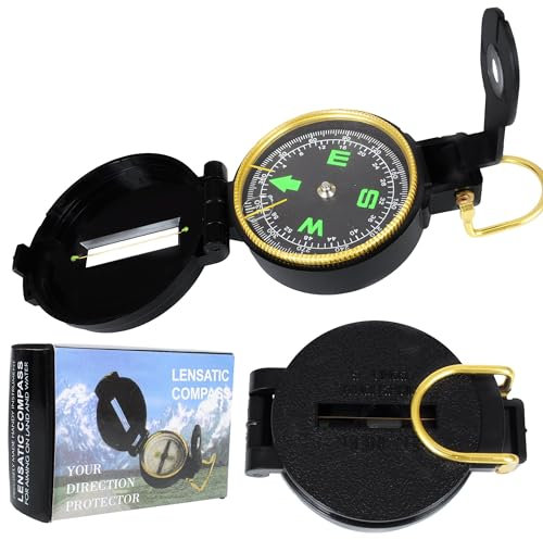 Przydasie Kompass Professionelle us army militärischen busol, professionelle Taschenkompass, Kompass, Jagd, Wandern und Outdoor-Aktivitäten, wasserdicht und stoßfest