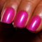 Ozzeal Pearl Gel Nail Polish, Hot Pink Glitter Gel Nail Polish Sparkle Shimmer Gel Glitter Nail Polish Fall Winter Soak off LED UV Gel Nail Polish for Art DIY Manicure 15ML