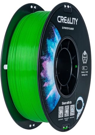 Creality CR-PETG Filament 1.75mm Grün, 3D Drucker Filament 1kg PETG, Maßgenauigkeit +/-0,02mm Vakuumverpackung Ordentliche Spule (1KG/Spool, 2.2lbs)