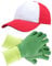 Hpbaggy Anime Cosplay Zubehör,Monster Trainer Kappe Faschingskostüme Zubehör Kinder mit Hut und Handschuh für Kinder Junge Halloween Carnival Cosplay Kostüm Zubehör