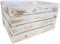 Lermowood Holzkisten Reg 50 x 40 x 30cm Vintage | Dekokisten aus Holz Massive Holzkiste Regalkiste Weinkiste