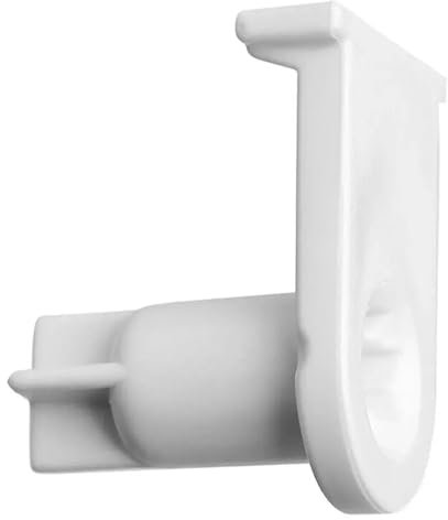 SPARES2GO Door Hinge Support Socket for Bosch fits Neff Fridge Freezer (White)