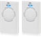 Telecomando Porta Garage, Telecomando Cancello 2 Pezzi, Telecomando per Cancelli 433MHz,Compatibile con Telecomandi XT2 433 SLH LR, XT4 433 SLH LR, 4 Canali, Bianco