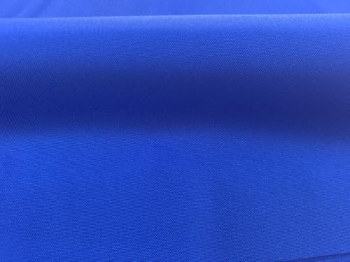 JPJYE 24 oz PU Coated Outdoor Waterproof Fabric - Water-Proof, Tear Resistant, Cloth for Outdoor Garden Furniture, Sewing Material for Crafts and Hobbies (Boyal Blue, 150cmx200cm)
