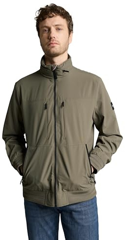 TOM TAILOR Herren Casual Blouson mit Stehkragen