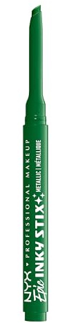 NYX Professional Makeup Wasserfester Cream Gel Eyeliner, Bis zu 24 Stunden Halt, Epic Inky Stix, Farbe: Electric!