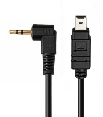 HangTon Auslöserkabel für Nikon Z6III Z7II Z5 D780 D7500 D5600 D3200, Coolpix P1100 Kamera, 2,5 mm Fernauslöser, Fokus, Serienaufnahmen, MC-DC2