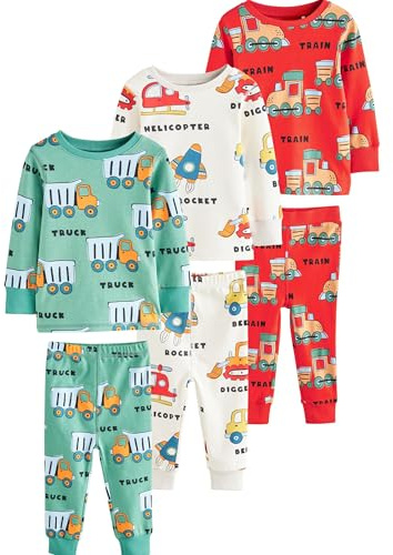 NEXT Jungen 3er-Pack Snuggle Schlafanzüge