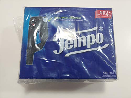 Tempo Taschentücher Klassik, 4-lagige Papiertücher in bewährter Tempo Qualität, 30 x 10 Tücher (300 Tücher)