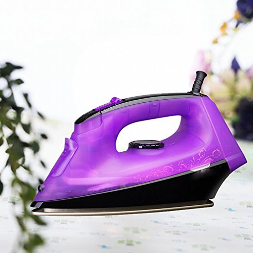 VF Ferro da Stiro Ferro da Stiro a Mano per Uso Domestico Ferro da Stiro Ferro da Stiro Antiaderente Ferro da Stiro Ferro da Stiro,Viola,330 * 125 * 190mm