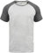 Solid SDBastian Herren T-Shirt Kurzarm Shirt mit Rundhals-Ausschnitt Baumwollmischung Regular fit, Größe:XL, Farbe:Light Grey Melange (8242)