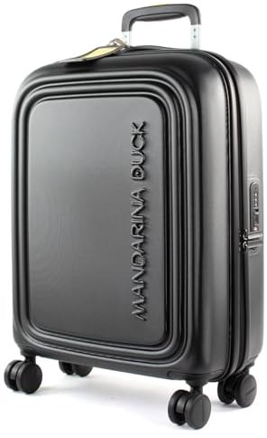 Mandarina Duck LOGODUCK + Trolley Cabin Black (Schwarz) 40 x 55 x 20 (BxHxB)