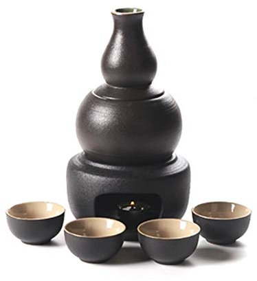 Household Wine Set Ceramics Candle Heating Wine Wine Wine Warmer